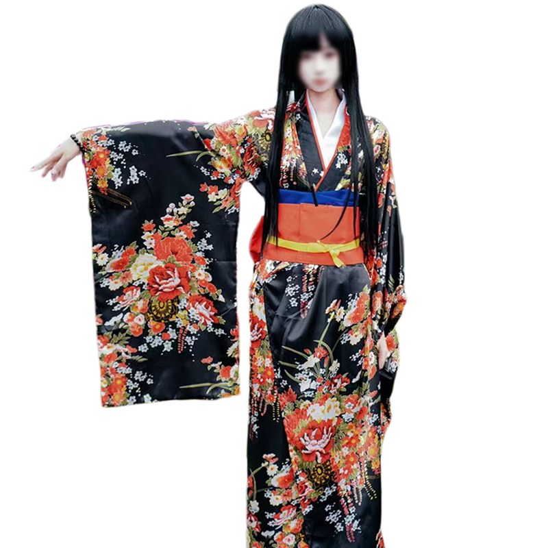 Women'S Kimono Accessories - أزياء أنيمي Jigoku Shoujo التأثيرية Enma