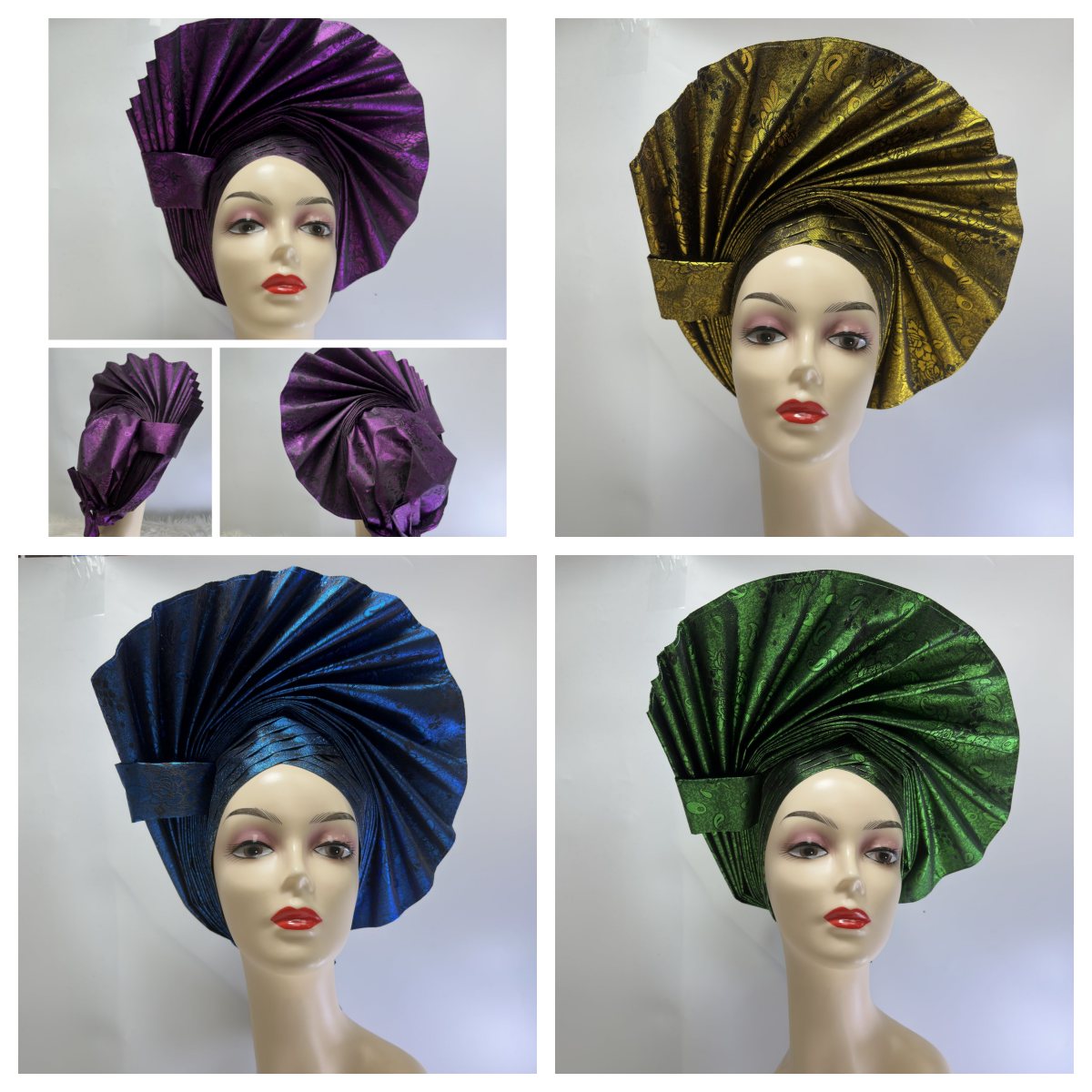 Women'S African Accessories - الأفريقية سيجو ربطة الرأس وشاح عالية