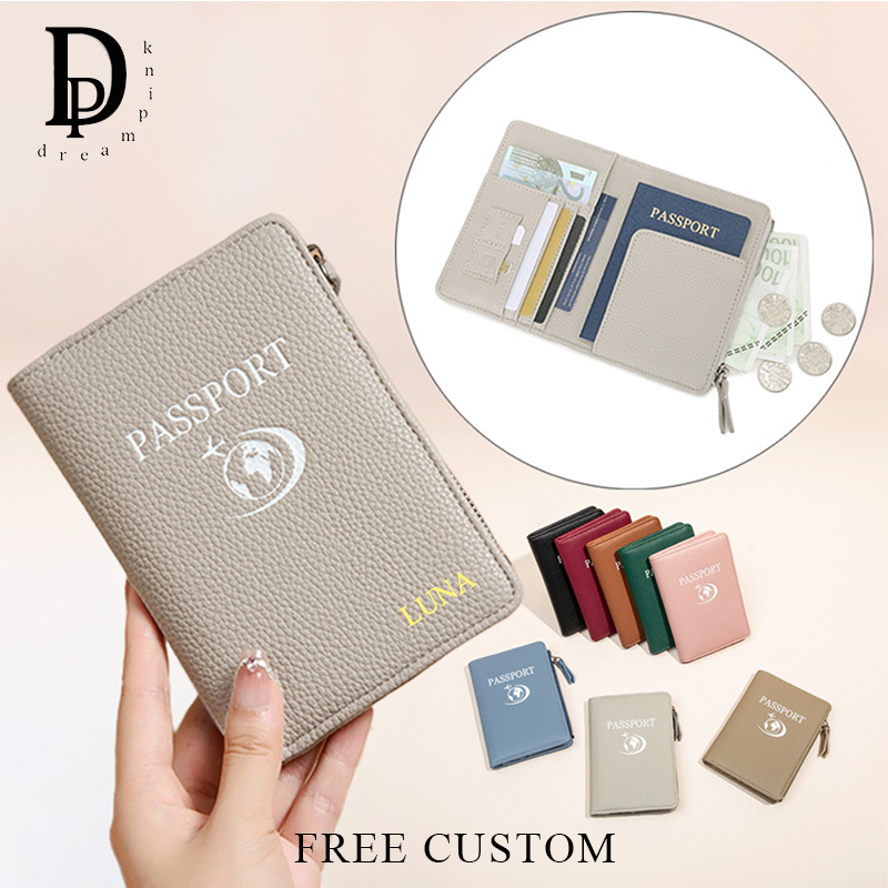 Women Accessories Business - حافظة جواز سفر نسائية للسفر مزودة