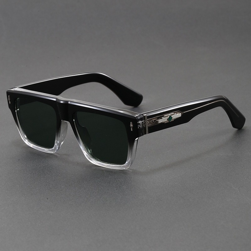 Sunglasses Oversized Square - نظارات شمسية مربعة سميكة بتصميم مسطح
