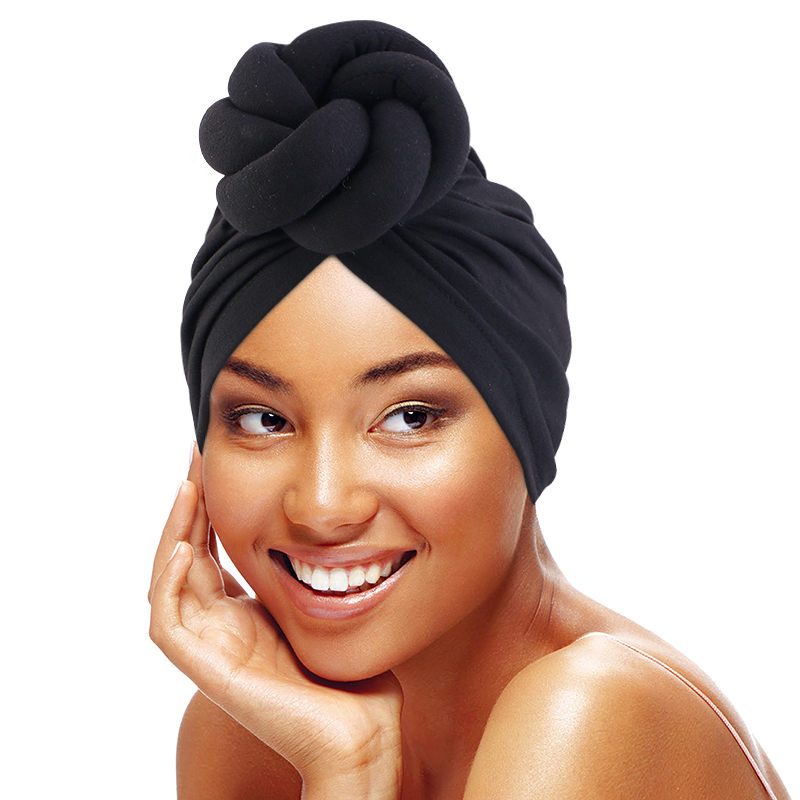 Women'S African Accessories - كبير زهرة كابل معقود عمامة رئيس