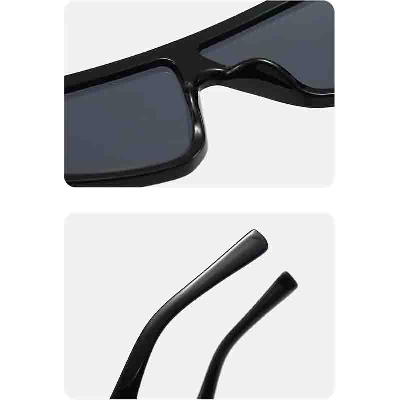 نظارات شمسية مربعة جديدة بإطار - مراجعة Sunglasses Oversized Square وسعره