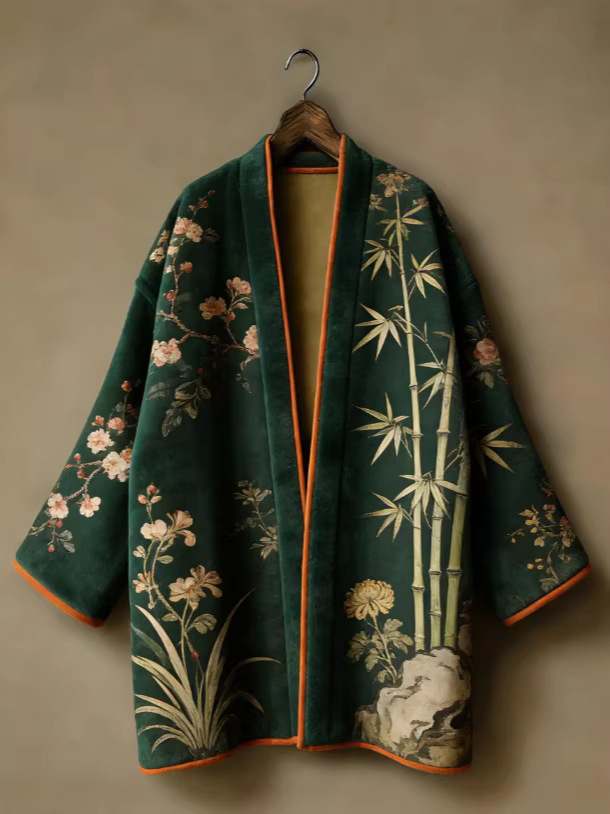 كيمونو ياباني جديد لخريف وشتاء - مراجعة Women'S Kimono Accessories وسعره