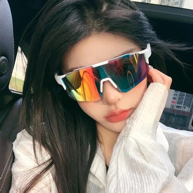 نظارات شمسية مربعة للدراجات ال - مراجعة Sunglasses Oversized Square وسعره
