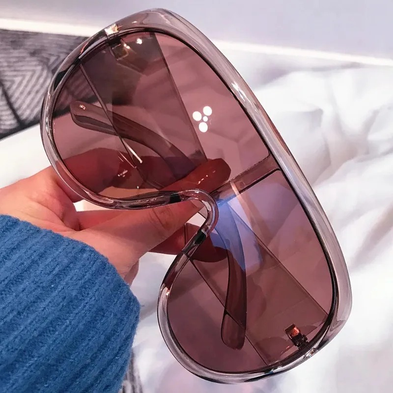 نظارات شمسية كبيرة الحجم بتصمي - مراجعة Sunglasses Oversized Square وسعره
