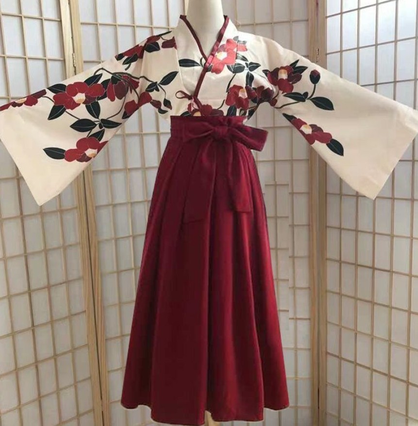 فستان عتيق مطبوع عليه زهور للن - مراجعة Women'S Kimono Accessories وسعره