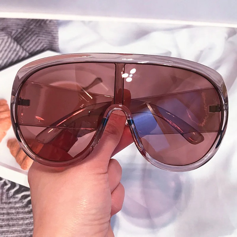 نظارات شمسية واسعة الحجم بتصمي - مراجعة Sunglasses Oversized Square وسعره
