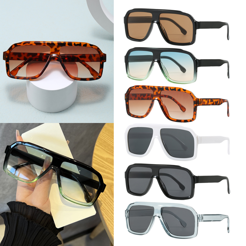 نظارات شمسية كبيرة الحجم مضادة - مراجعة Sunglasses Oversized Square وسعره