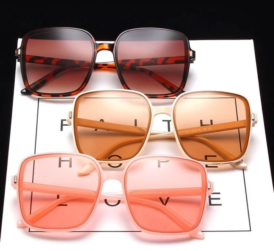 نظارات شمسية مربعة كبيرة الحجم - مراجعة Sunglasses Oversized Square وسعره