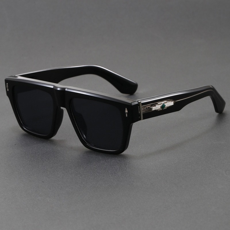 نظارات شمسية مربعة سميكة بتصمي - مراجعة Sunglasses Oversized Square وسعره