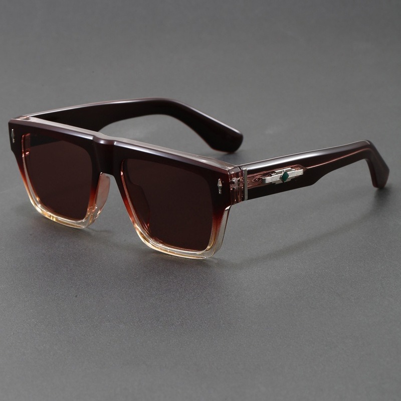 نظارات شمسية مربعة سميكة بتصمي - مراجعة Sunglasses Oversized Square وسعره