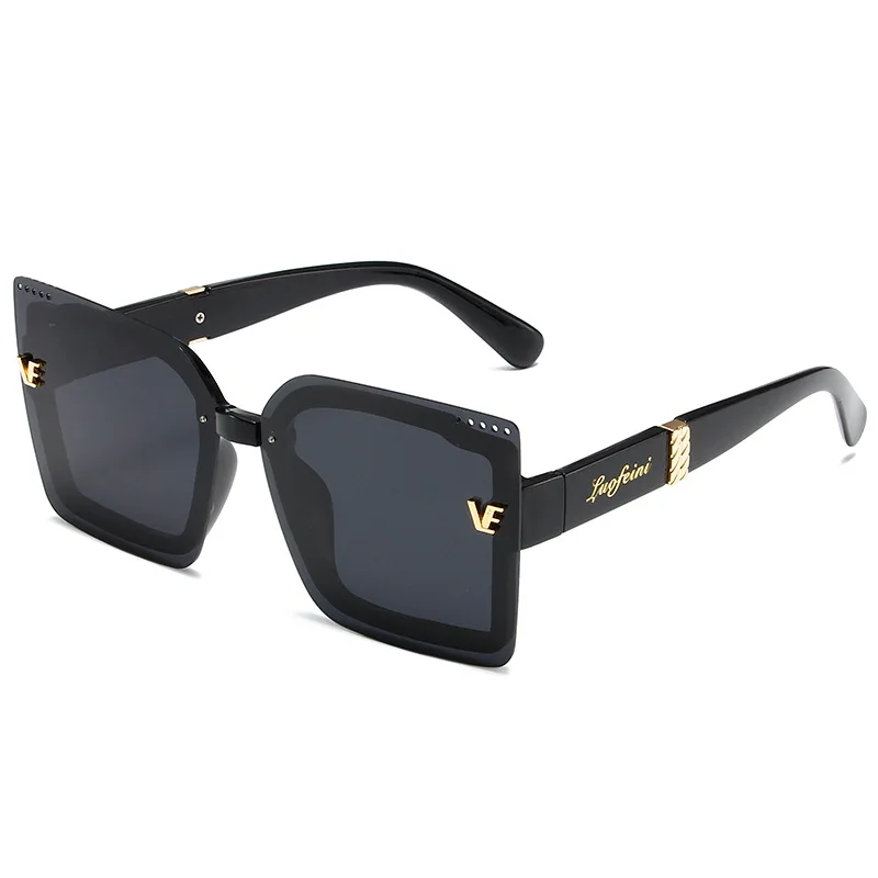 نظارات شمسية جديدة رائعة بدون  - مراجعة Sunglasses Oversized Square وسعره