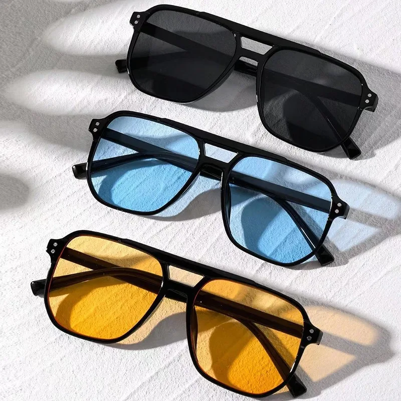 Vintage الرجال النساء النظارات - مراجعة Sunglasses Oversized Square وسعره