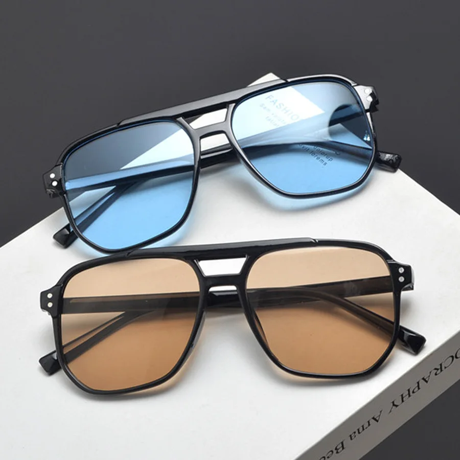 Vintage الرجال النساء النظارات - مراجعة Sunglasses Oversized Square وسعره