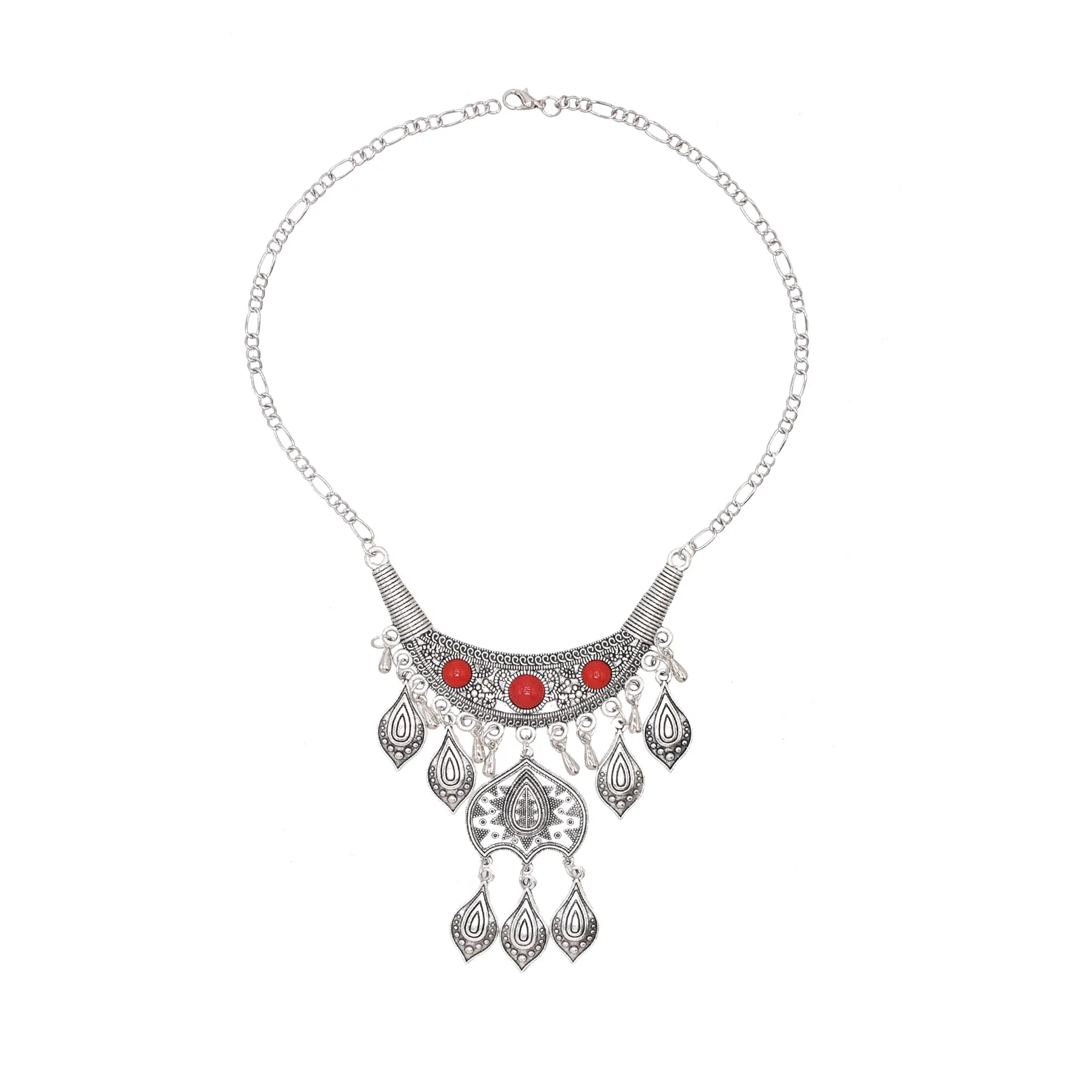 خمر فضي البوهيمي العرقية ليف ش - مراجعة Women Accessories Nepal وسعره