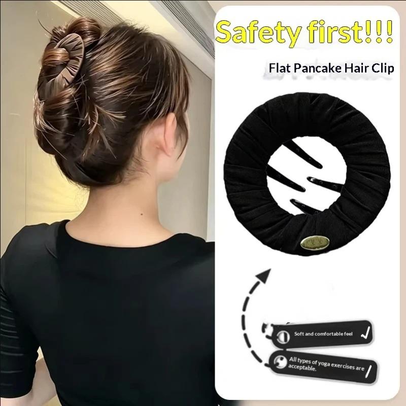 عرض ساخن - مشبك شعر دائري مسطح - مراجعة Women Accessories Sale وسعره
