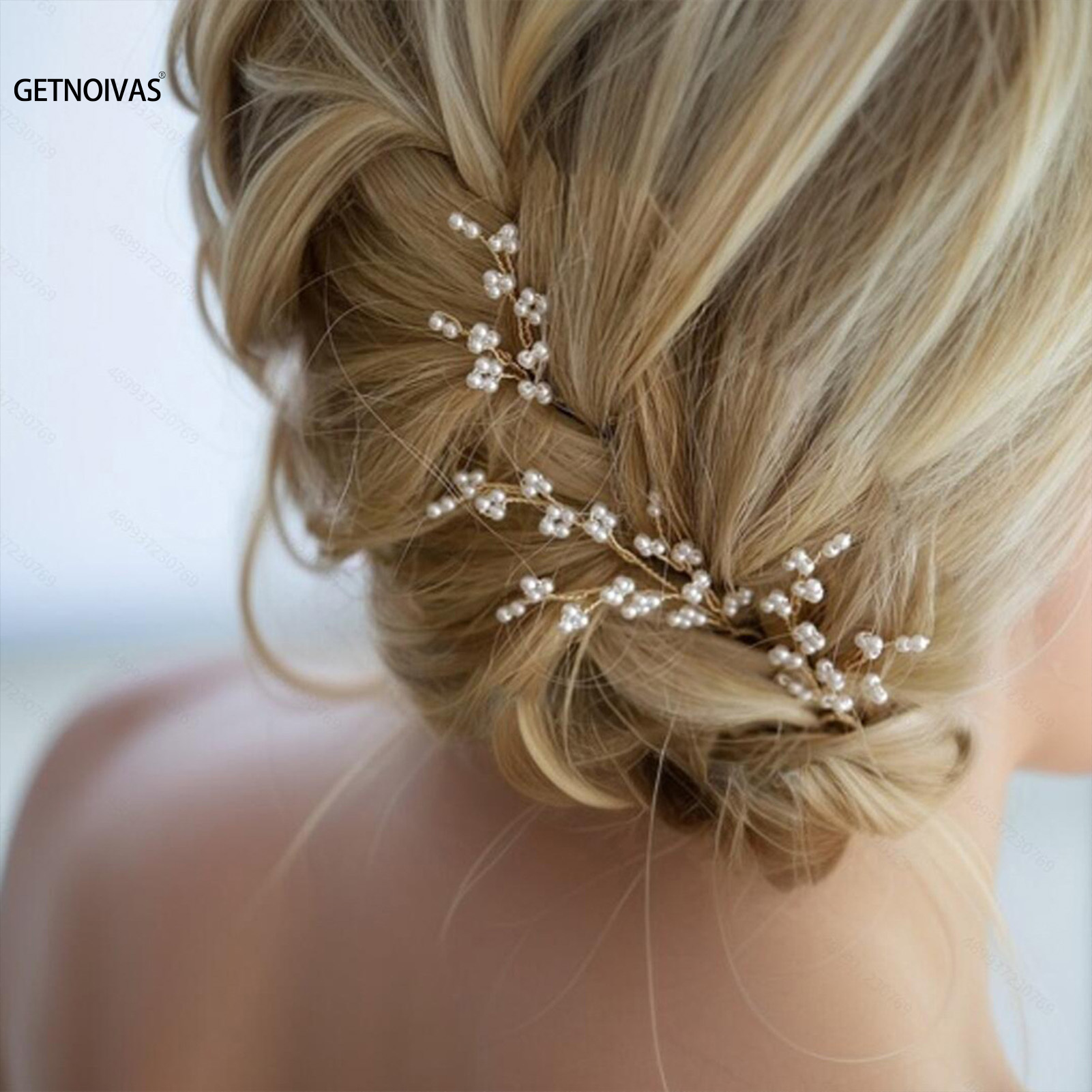 3 قطعة مقاطع الشعر الزفاف U شك - مراجعة Pearl Hair Pin وسعره