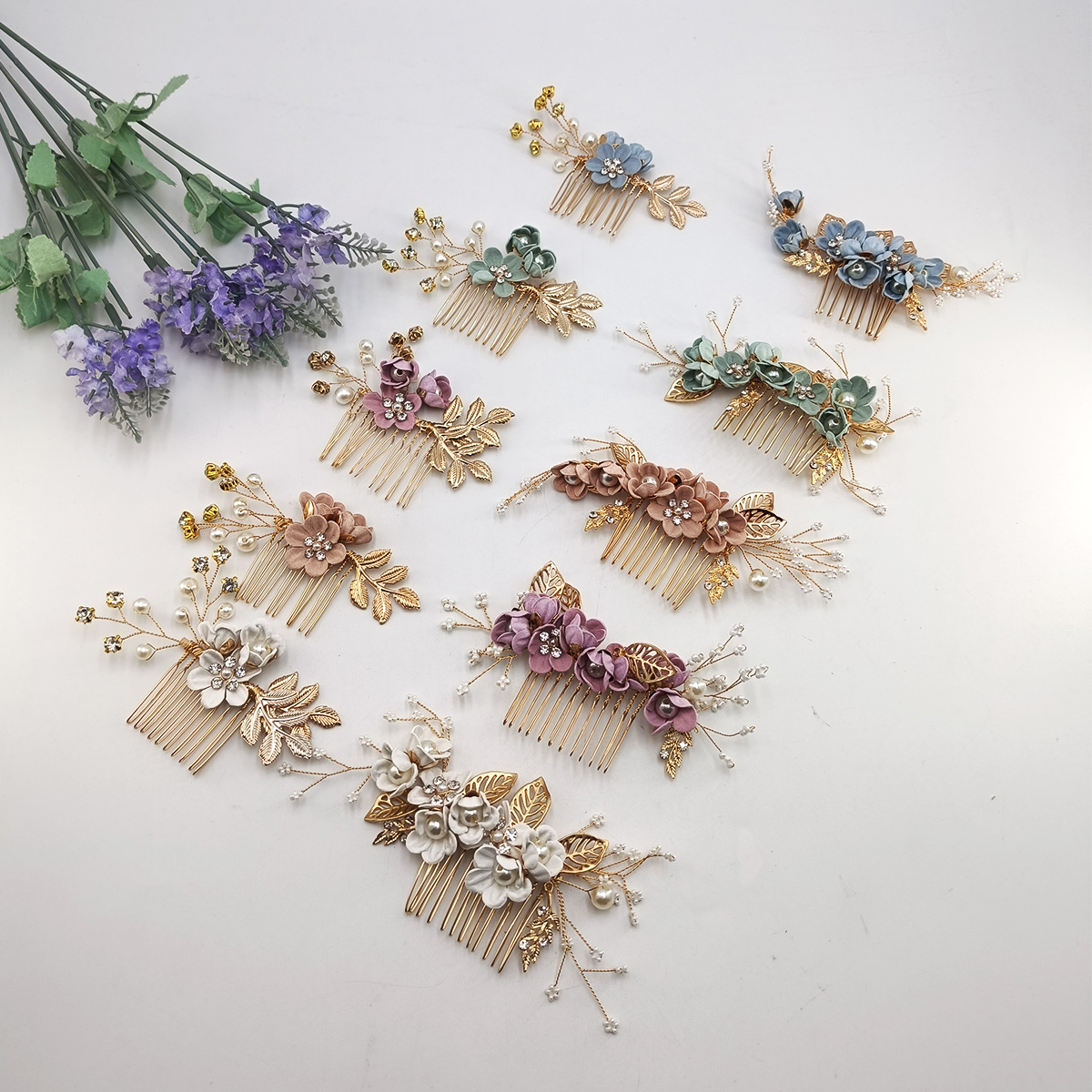 4 قطع لؤلؤة الزركون الفاخرة سب - مراجعة Pearl Hair Pin وسعره