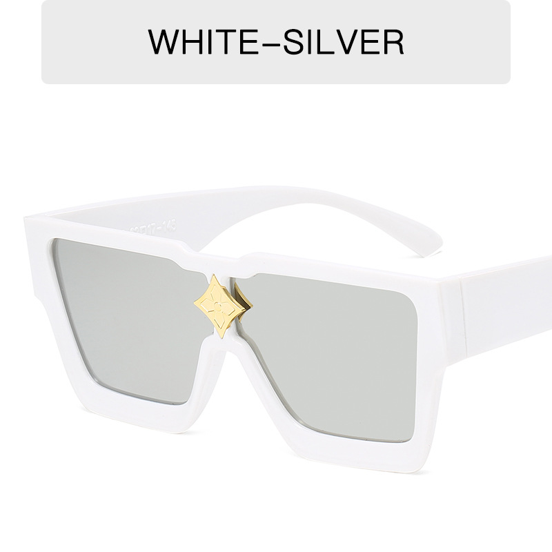 نظارات شمسية عصرية للرجال والن - مراجعة Sunglasses Oversized Square وسعره