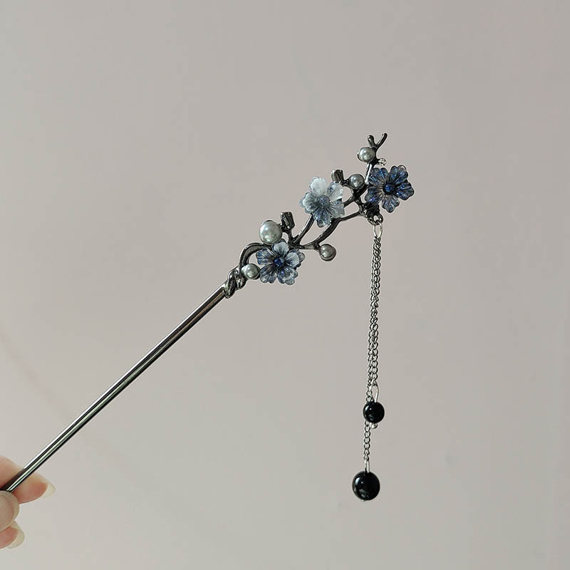 دبوس شعر كلاسيكي بتصميم عصا، م - مراجعة Pearl Hair Pin وسعره