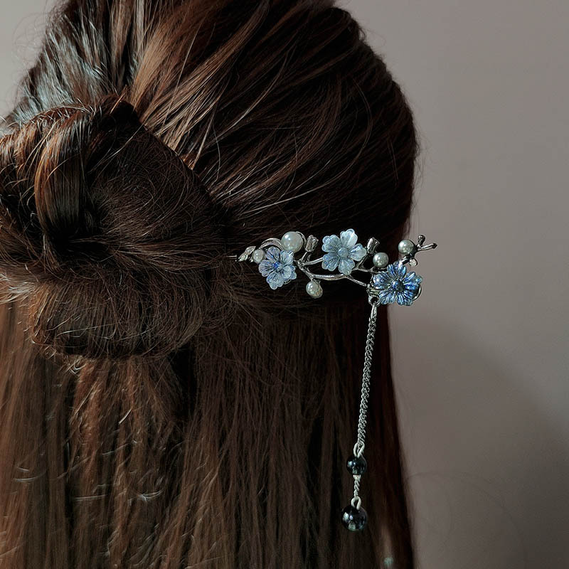 دبوس شعر كلاسيكي بتصميم عصا، م - مراجعة Pearl Hair Pin وسعره