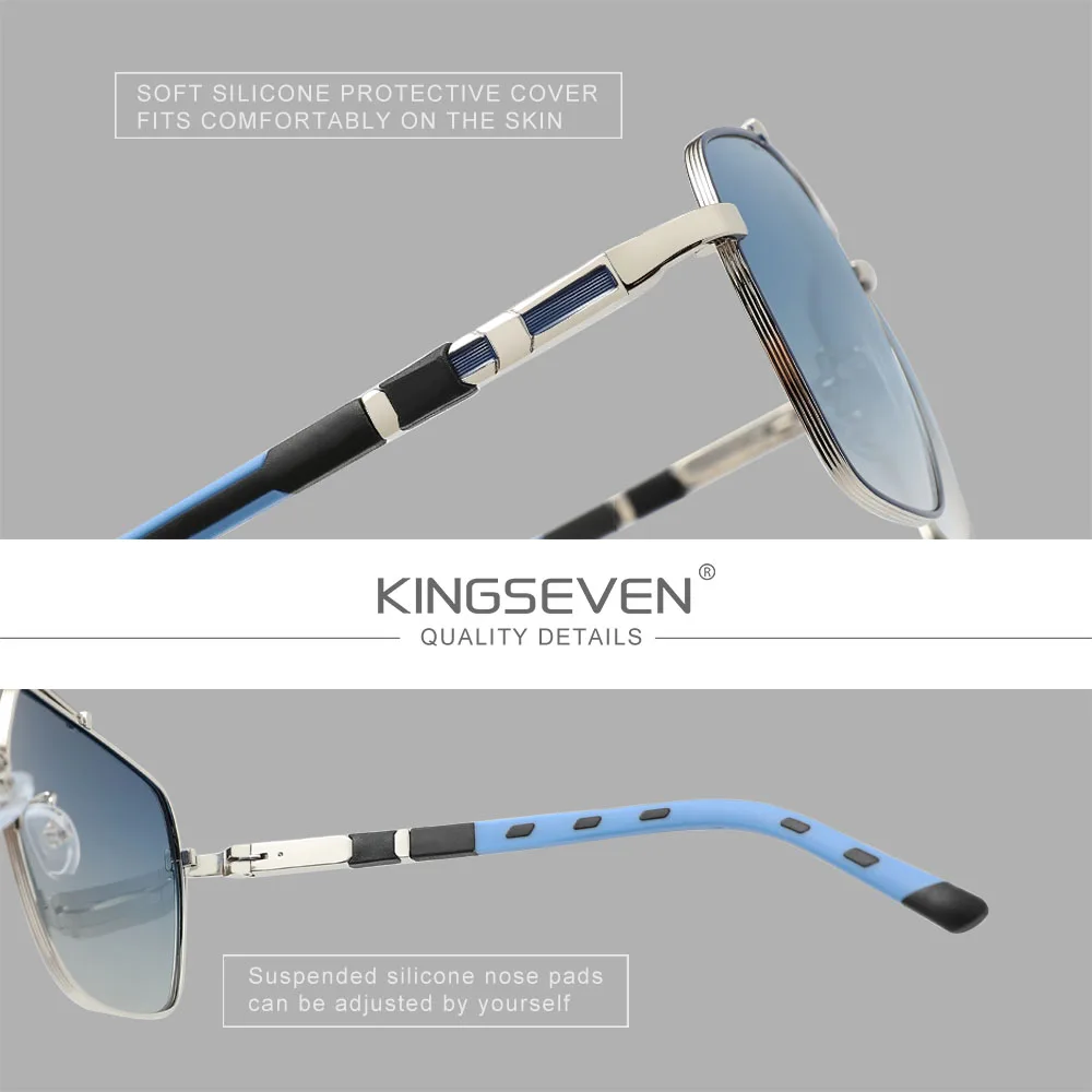 KINGSEVEN الاستقطاب النظارات ا - مراجعة Sunglasses Oversized Square وسعره