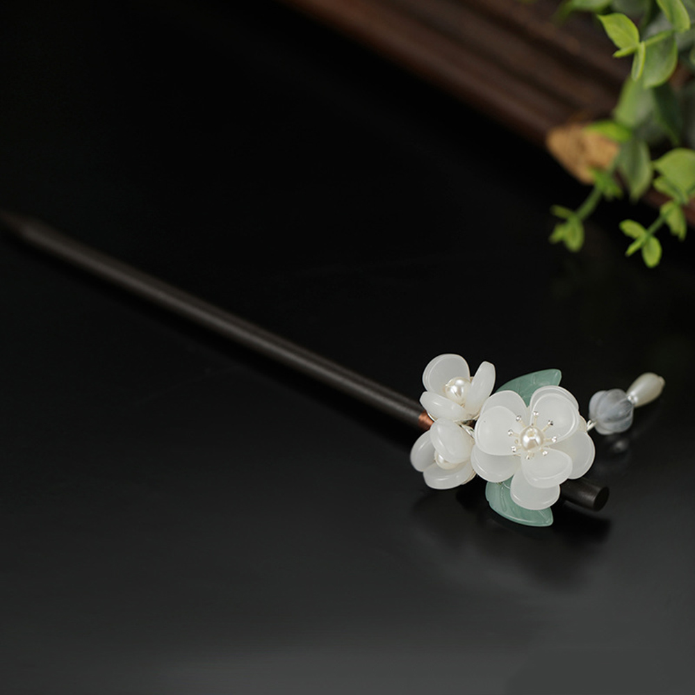الرجعية زهرة دبوس الشعر مع الل - مراجعة Pearl Hair Pin وسعره